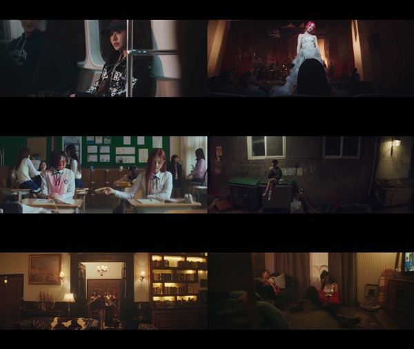 ▲ 키스오브라이프 새 앨범 '본 투 비 XX'의 두번째 타이틀곡 '노바디 노즈' 뮤직비디오. 제공|S2엔터테인먼트