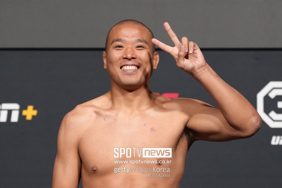 ▲ 박준용은 4연승 기운이 녹아 있는 UFC에이펙스에서 강자 안드레 무니즈를 상대한다.