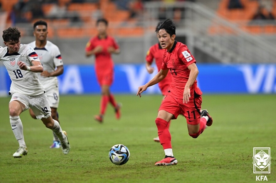 ▲ 한국 U-17 대표팀이 인도네시아 U-17 월드컵 최종전에서 부르키나파소에 패했다 ⓒ대한축구협회