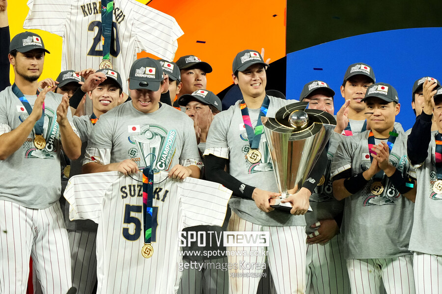 ▲ 2023 WBC도 전승 우승을 거둔 일본