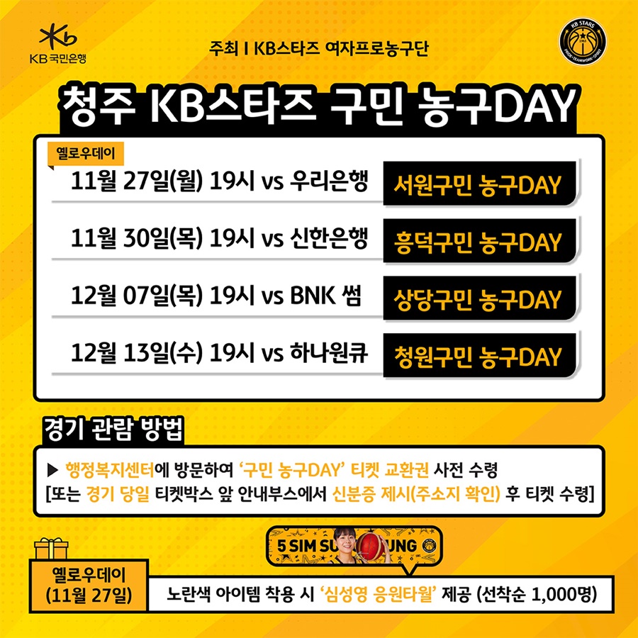 ▲ ⓒ 청주 KB스타즈