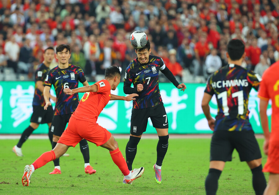 ▲ 중국에 3-0으로 이긴 축구대표팀, 위르겐 클린스만 감독은 선수들의 자율성을 존중하고 있다. 손흥민, 이강인, 황희찬 등은 무한 위치 변화를 보여줬다.  ⓒ연합뉴스
