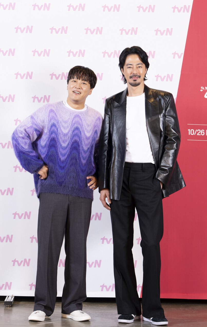 ▲차태현(왼쪽), 조인성. 제공| tvN