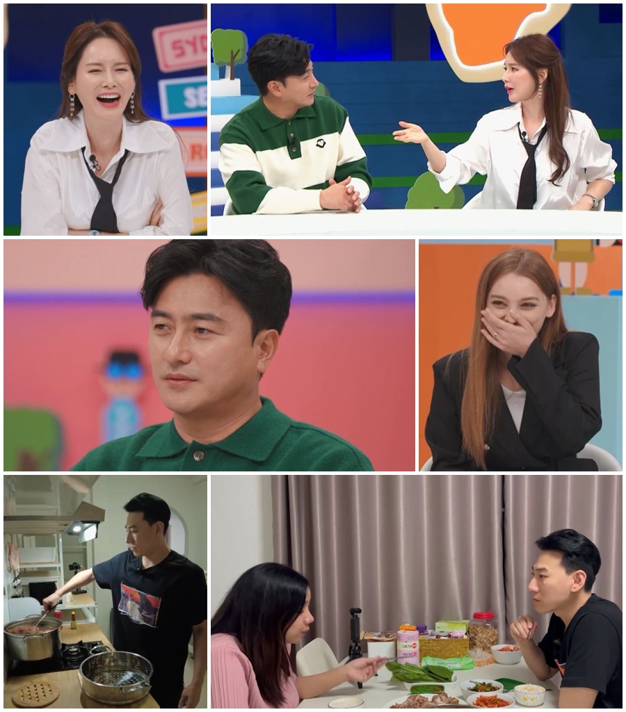 '선 넘은 패밀리' 샘 해밍턴 "♥아내, 내 체취에 입덧"→송진우 "난 목소리에도 입덧"