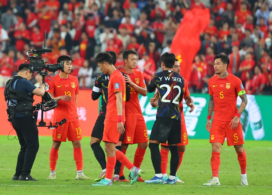 ▲ 한국에 압도적으로 패한 중국이 독일 축구와 협업을 추진한다 ⓒ 연합뉴스