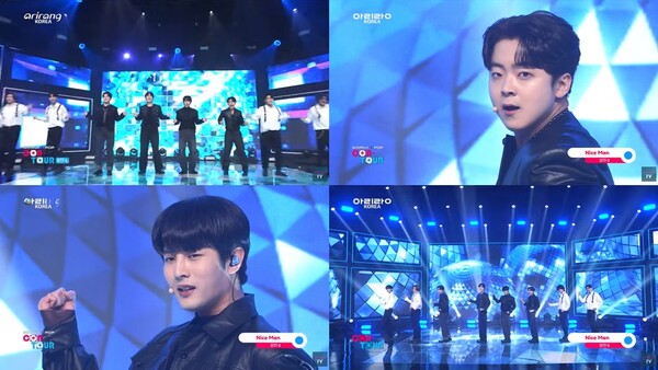 불타는 F4, '나이스맨'으로 글로벌 팬심까지 저격…노련한 무대 매너까지