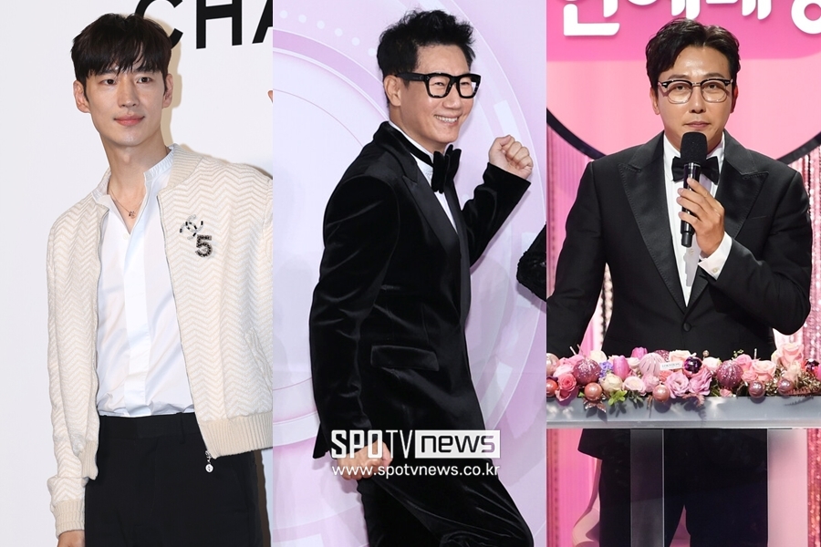 ▲ 이제훈 지석진 탁재훈(왼쪽부터).  ⓒ곽혜미 기자, SBS 제공