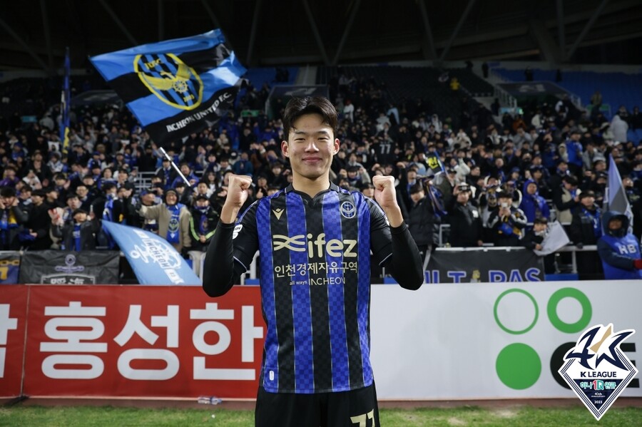 ▲ 아시아 축구연맹 챔피언스리그(ACL)를 소화 중인 인천 유나이티드. 16강 진출 가능성을 타진하면서 다음 시즌 ACLE(엘리트)나 ACL2 도전을 동시에 이어가고 있다. 잔류 걱정은 남의 일이 됐다. ⓒ한국프로축구연맹