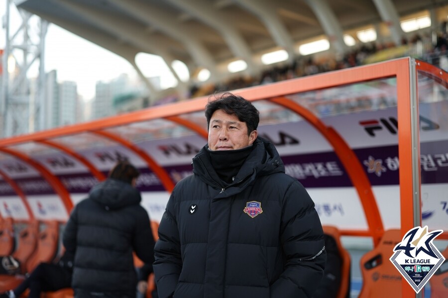 ▲ 김도균 수원FC 감독. ⓒ한국프로축구연맹