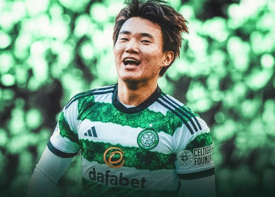 [SPFL REVIEW] '오현규 PK유도+양현준 94분' 셀틱, 8위 마더웰에 극장 동점 골 내주며 1-1 무승부
