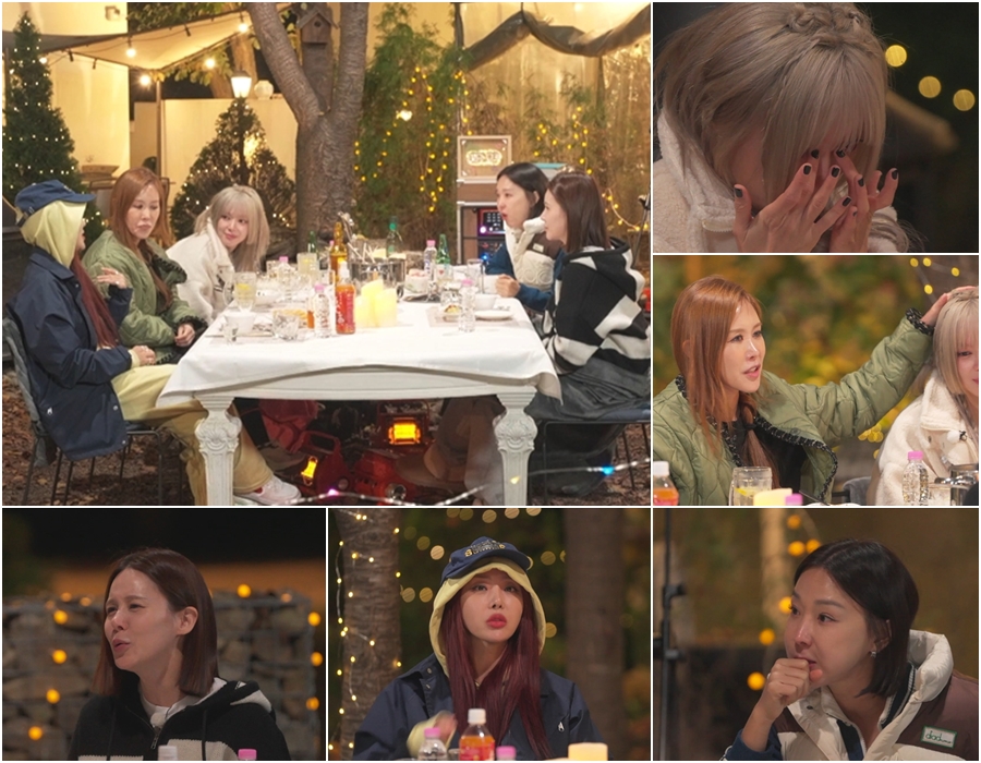 AOA 출신 초아, 번아웃 눈물 고백 "미끄러져도 올라가는 사람 대단"('놀던언니')