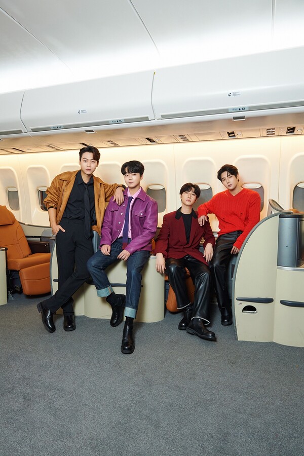 불타는 F4, '나이스맨' 발매 후 거침없는 활약…음방‧라디오‧첫 팬미팅까지 종횡무진