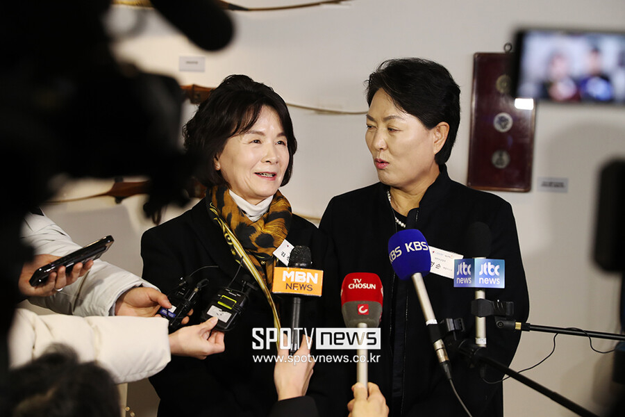[포토S] 레전드 김진호·서향순 "지금도 활 쏘고 싶어요"