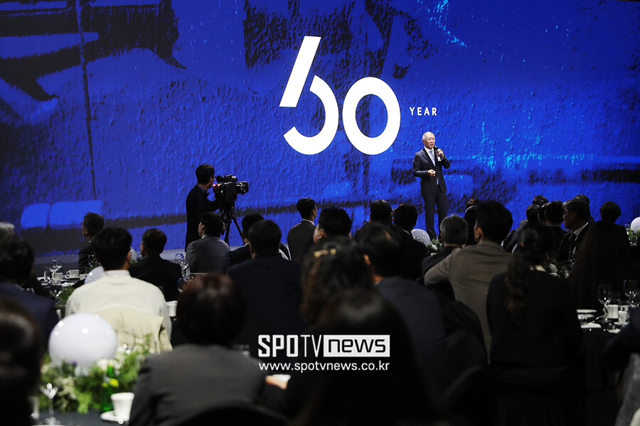[포토S] 한국 양궁 60주년 기념 행사 참가한 정의선 회장