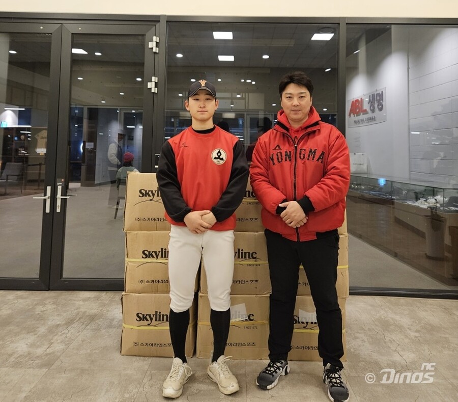 NC, 연고지역 중고교 야구팀에 드림볼 8000개 기증