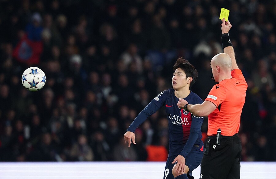 ▲ 이강인이 이번 주중 유럽축구연맹(UEFA) 챔피언스리그 뉴캐슬 유나이티드전에서 커리어 두 번째 '챔스 선발' 출전을 해냈다 ⓒ연합뉴스/AFP