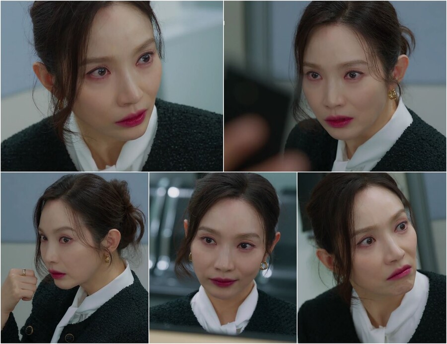 '완벽한 결혼의 정석' 이민영, 극악무도 악녀의 마지막 발악