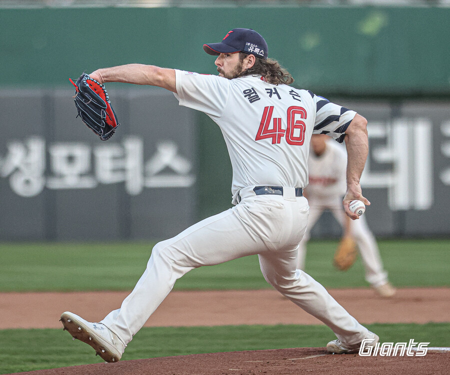 ▲ 애런 윌커슨 ⓒ롯데 자이언츠