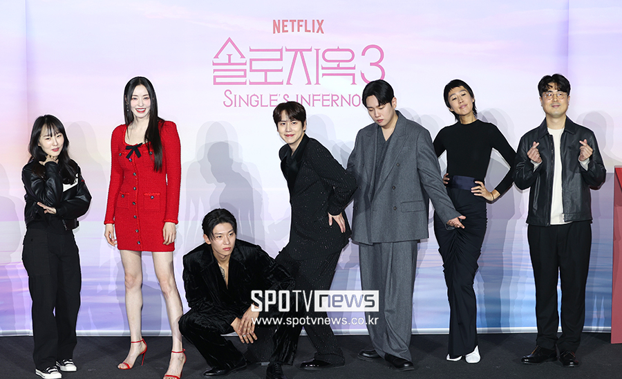 ▲ 김정현 PD 이다희 덱스 규현 한해 홍진경 김재원 PD ⓒ곽혜미 기자
