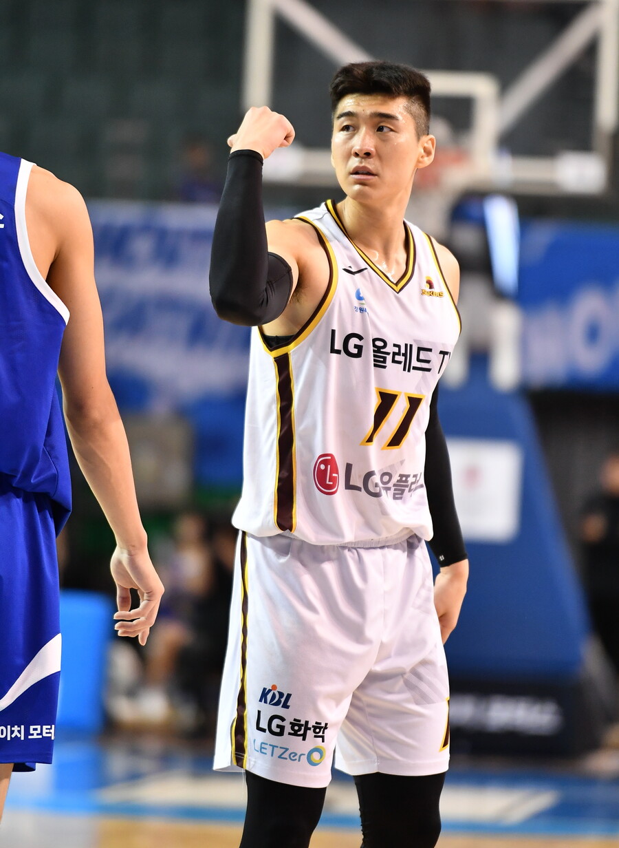 ▲ 양홍석이 맹활약을 펼쳤다. ⓒKBL