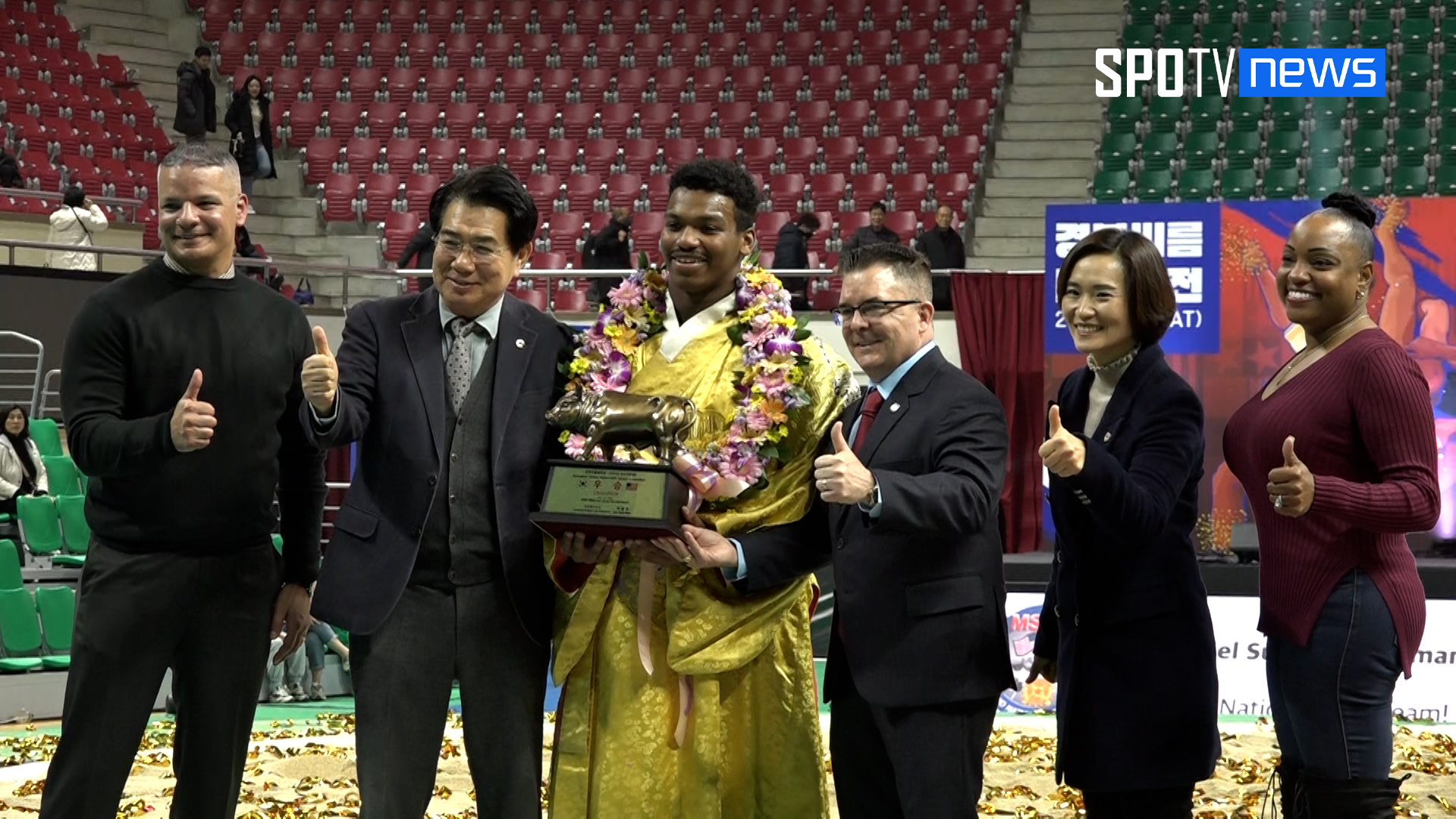 "K씨름 가능성 증명"…경북씨름대축전 '세계화 총성' 울렸다