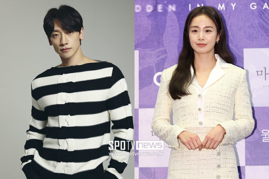 ▲ 비(왼쪽), 김태희 부부.   ⓒ곽혜미 기자, 써브라임 제공
