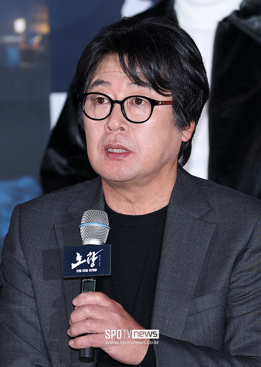 '노량' 김윤석 "이순신, 영광스럽고 부담…더 뛰어난 이순신 나오길"