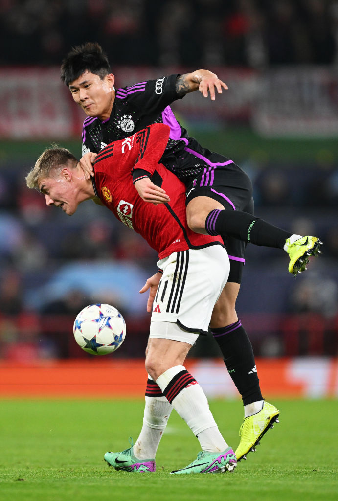 [UCL REVIEW] '미친 무실점 철벽 수비' 김민재에게 막혔다...맨유, 뮌헨에 0-1 패배 → 조 최하위로 UCL 16강 진출 실패