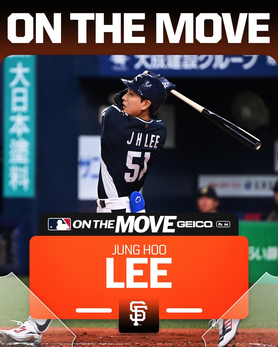 ▲ 이정후 이적 소식을 크게 다룬 미국 매체들 ⓒ MLB 공식 SNS