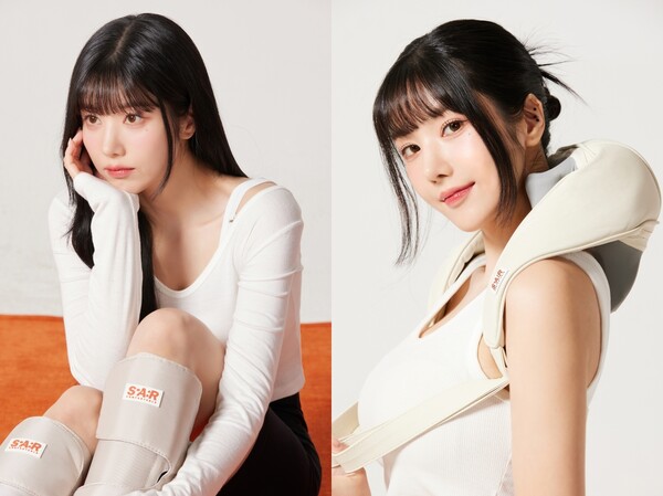 권은비, 마사지기 브랜드 모델까지…남녀노소 사로잡는 '고급진 청초美'
