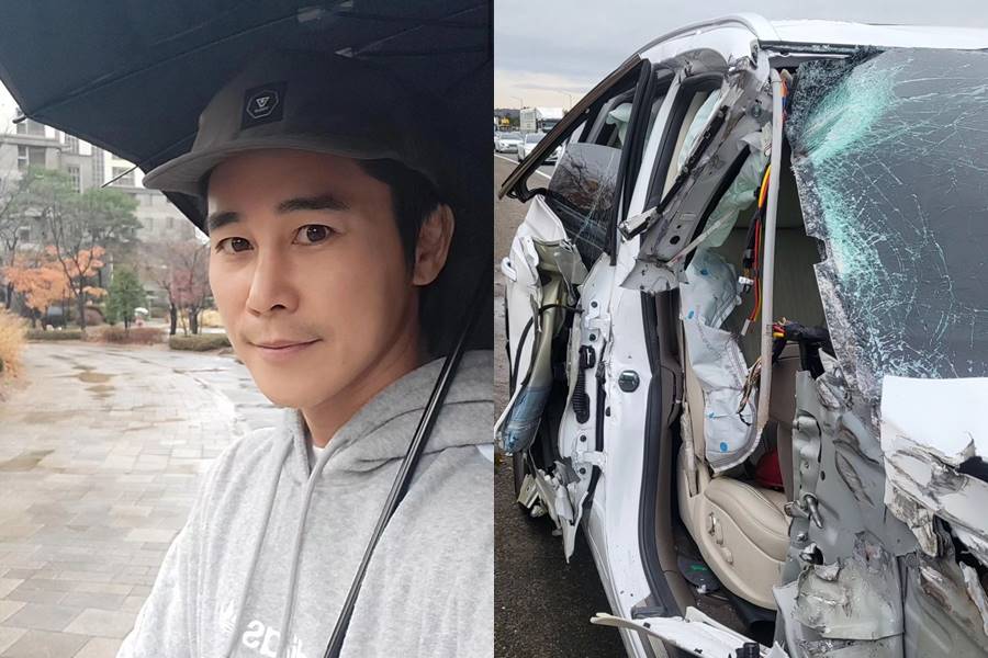 "이런 일 겪으니 모든 게 감사" 정태우, 교통사고 다시봐도 '충격'