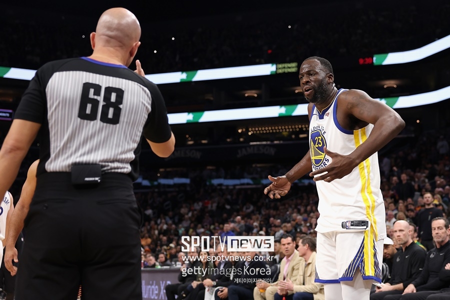 ▲ 그린은 분노 조절이 전혀 되지 않았다. 이제는 NBA에서 공공의 적이 됐다.