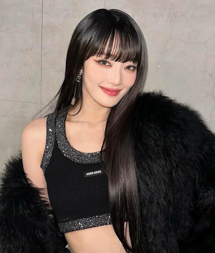 ▲ 민니. 출처| 민니 SNS