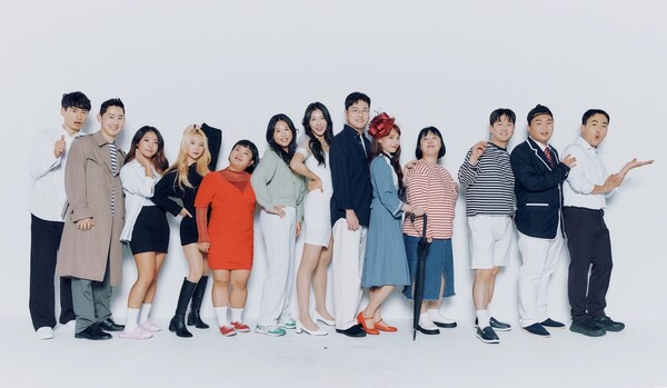▲ 5년 만에 KBS 공채 개그맨이 된 13인. 제공|KBS