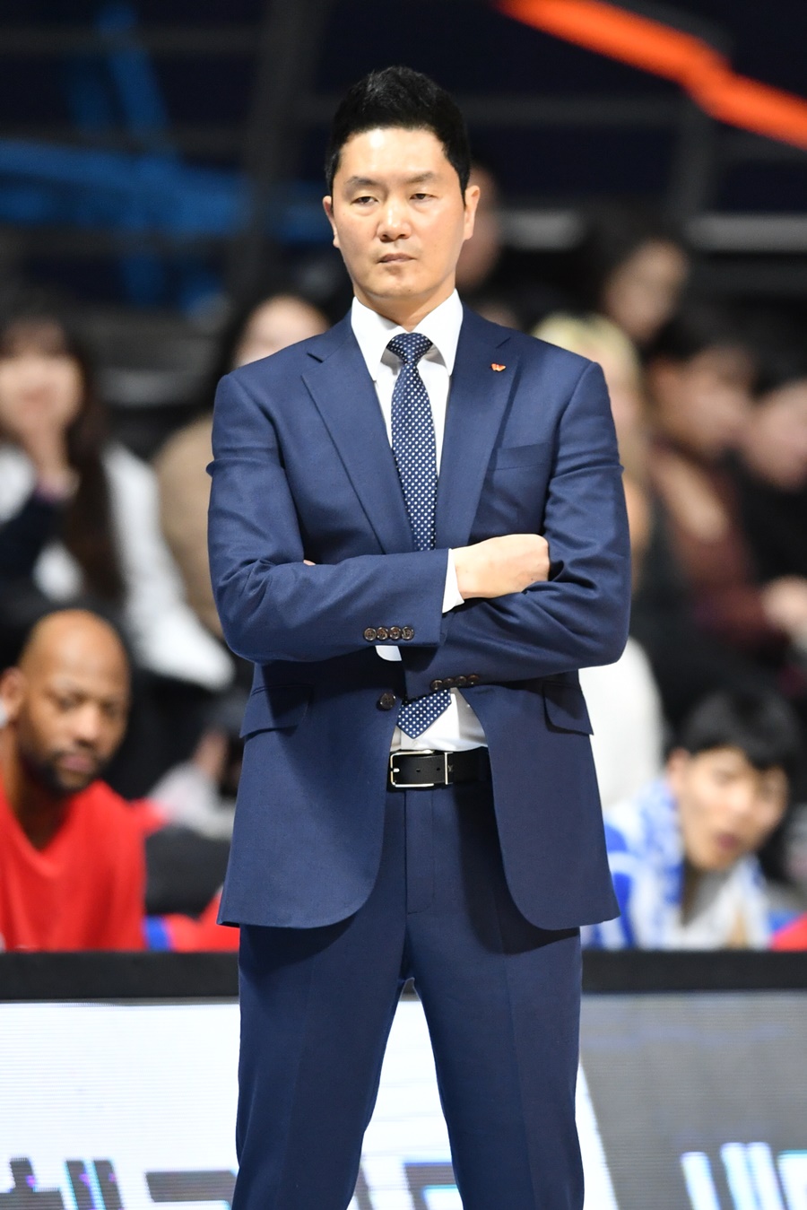 ▲ 김선형(위)과 전희철 감독 ⓒ KBL