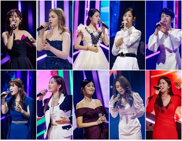전유진, '현역가왕' 대국민 응원 투표 중간집계 1위…마리아·김다현·강혜연 순