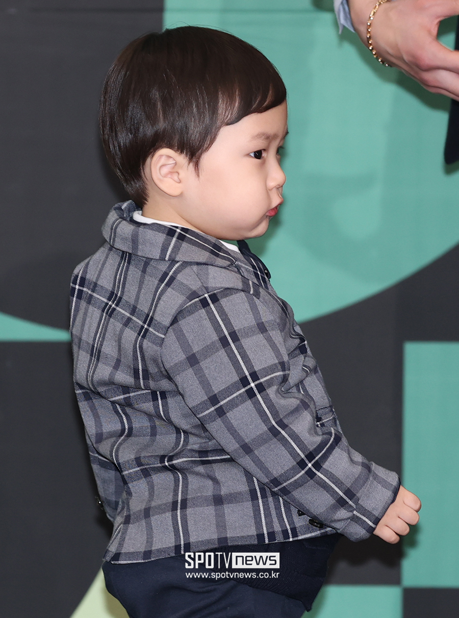 [포토S] '김준호 아들' 은우, 사랑스러운 볼살!