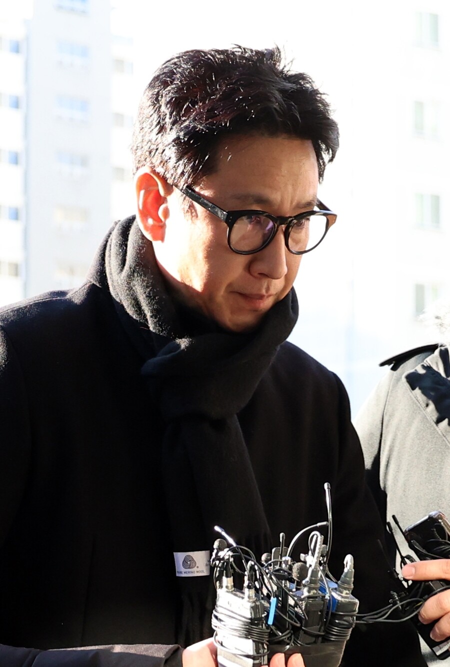 ▲ 3차 경찰 소환 조사를 받는 이선균.  ⓒ연합뉴스
