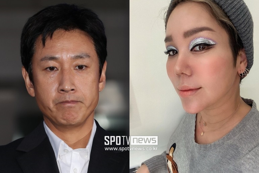 ▲ 숨진 채 발견된 이선균(왼쪽)과 그를 추모하는 글을 쓴 김송. 출처|  ⓒ곽혜미 기자, 김송 인스타그램