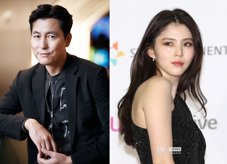 ▲ 정우성(왼쪽), 한소희. 제공ㅣ플러스엠엔터테인먼트,  ⓒ곽혜미 기자