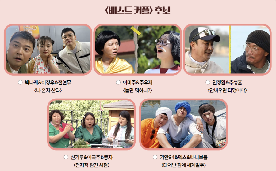 전현무VS기안84, 대상에 베커상까지…경쟁 '치열'