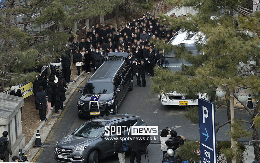 ▲ 고 이선균 발인 ⓒ사진공동취재단