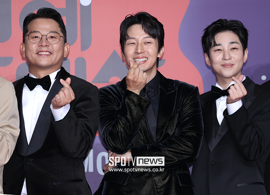 ▲ 김준호 허경환 딘딘 ⓒ곽혜미 기자