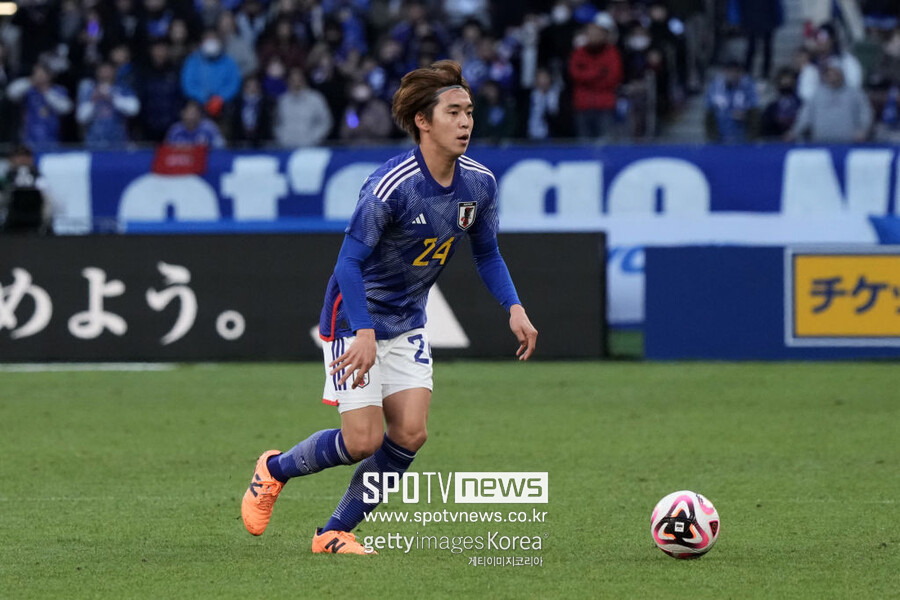 ▲ 일본 축구대표팀은 1일 도쿄 국립경기장에서 열린 태국과의 A매치 평가전에서 5-0으로 크게 이겼다