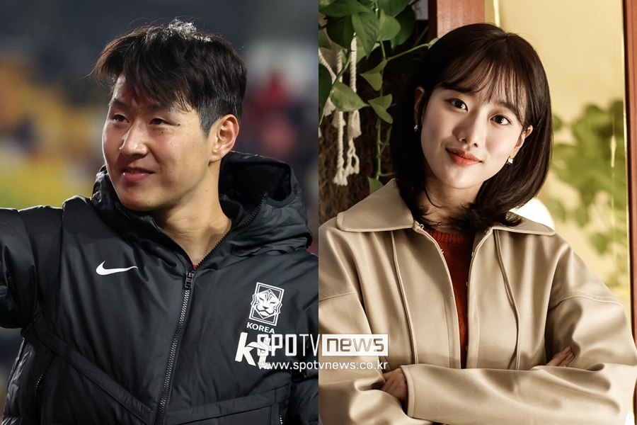 ▲ 이강인(왼쪽) 이나은.  ⓒ곽혜미 기자, 스포티비뉴스DB