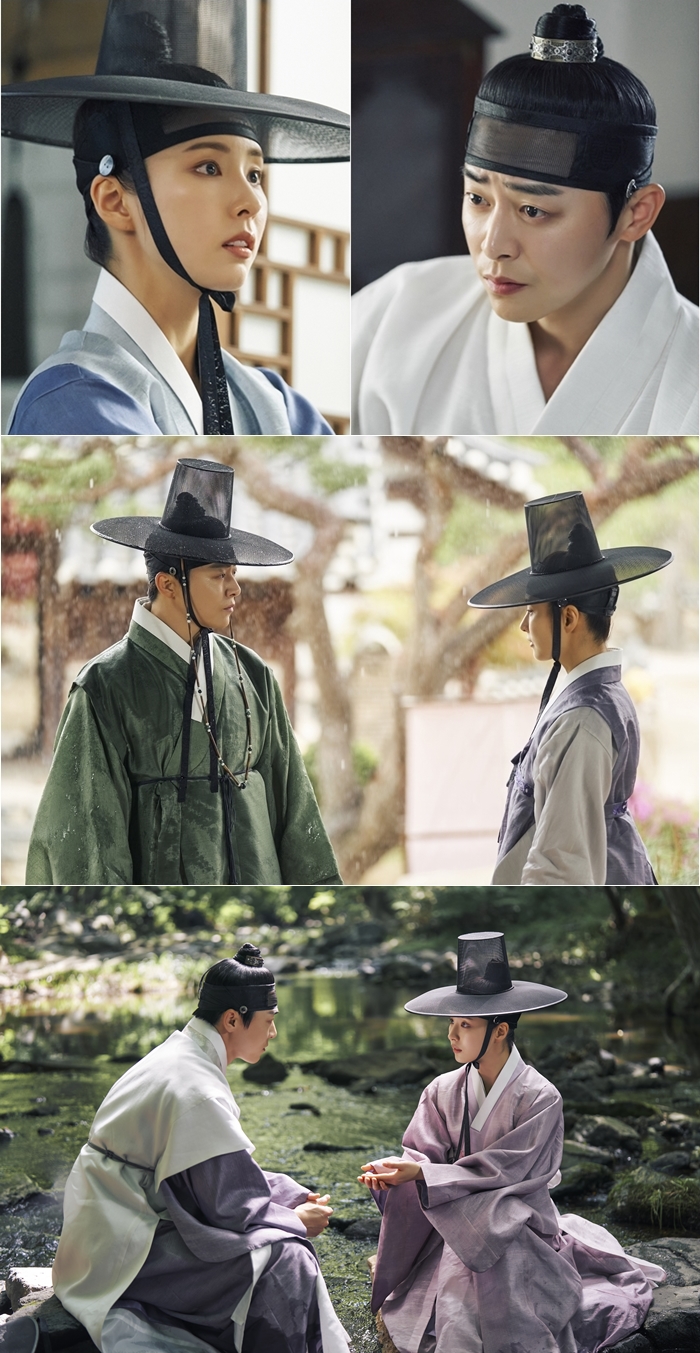 '세작' 조정석·신세경, 한 폭의 수채화 같은 투샷 비주얼