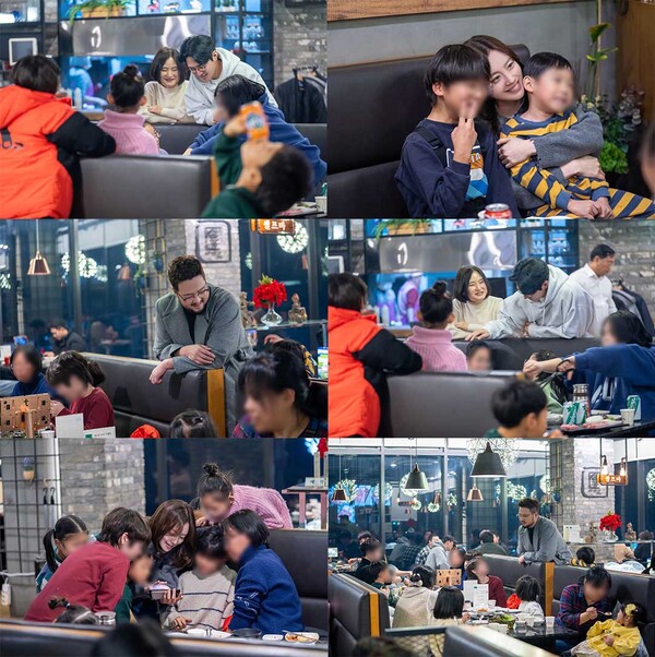 문채원, 'SBS 연기대상' 불참하더니…보육원 아이들과 즐거운 시간