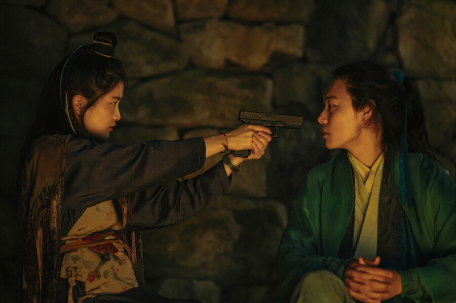 ▲ '외계+인' 2부 스틸. 제공|CJ ENM
