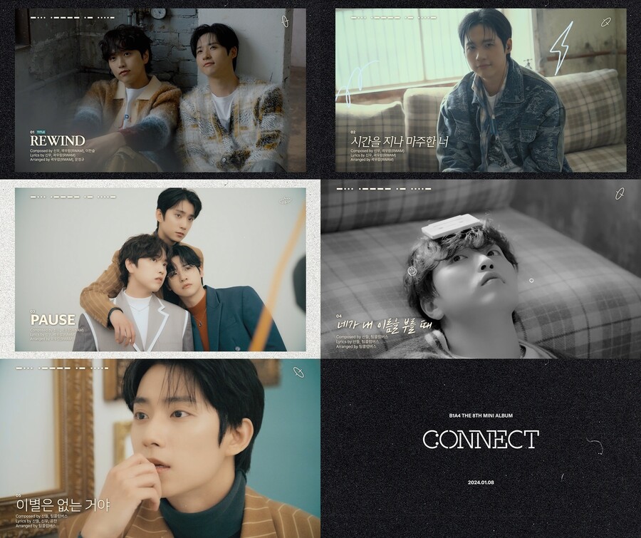 '컴백' B1A4, 미리 듣고 보기…'커넥트' 하이라이트 메들리 공개