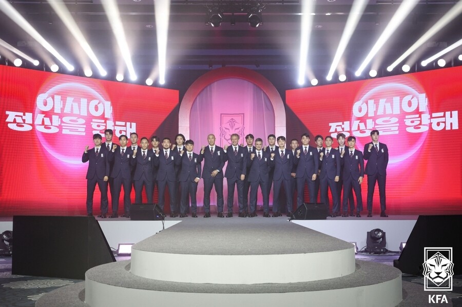 ▲ 64년 만에 AFC 아시안컵 우승에 도전하는 한국 대표팀 ⓒ대한축구협회